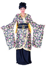 Kostüm Kleid Damen Geisha