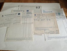 4 VW Rechnungen Käfer