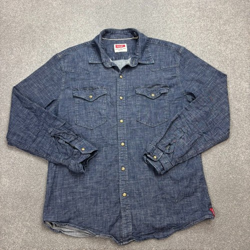 Wrangler jeanshemd erwachsene - wrangler,