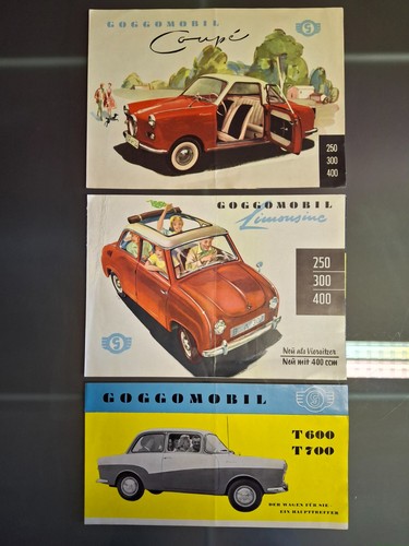 Goggomobil glas prospekte - goggomobil,