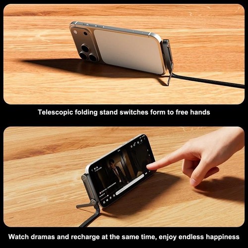 Type c cable foldable - 2-in-1,