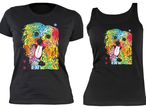 Shih tzu damen shirt - shih,