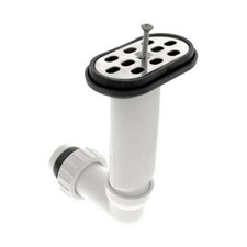 BLANCO Überlauf-Set oval-oval Silgranit LB, weiß 121119 für Ablaufgarnitur