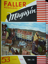 Faller Modellbau Magazin Nr 53 Juni 1966