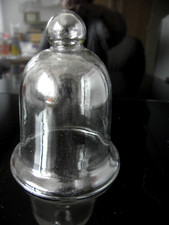 Kleine Käseglocke Camenbert Cloche Glockenform Pressglas