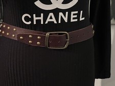 H&M LEDERGÜRTEL BRAUN 4cm