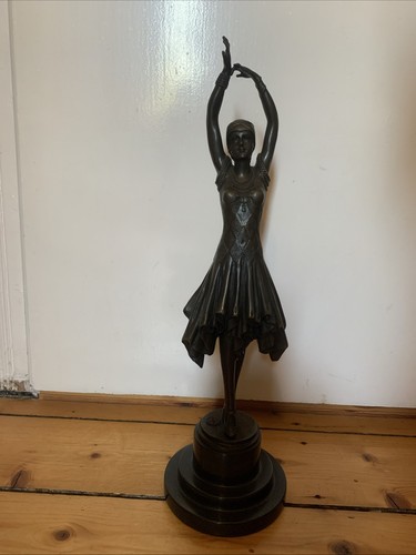 Bronzefigur skulptur statue - bronzefigur,