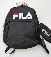 NEU - FILA Rucksack mit Stift-Mäppchen - schwarz - Back to School - Schultasche!