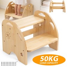 Tritthocker Kinder Holz 2