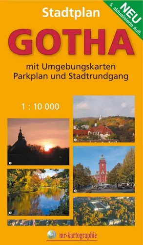 Stadtplan gotha mit - |, parkplan