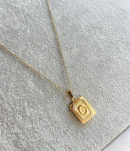 Edelstahl buchstaben kette - buchstaben,