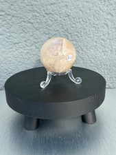 Mondstein Kugel ca. 141g ca. 4,7cm ohne Deko ohne Halter