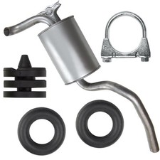 Endschalldämpfer Auspuff