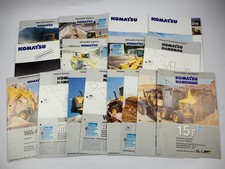 16x Prospekt Komatsu WA