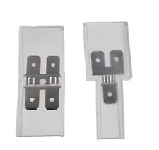 2x 6,3 Kabelschuhe Flachstecker Verteiler isoliert Kupplung Gehäuse 1:2 2:2 Box