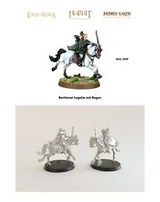 Legolas - beritten mit Bogen - Zinn - GW - OOP - montiert - unbemalt - ohne OVP