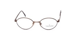 Ovale Metallbrille Damen