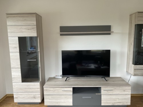 Wohnwand möbel set - tv-möbel,