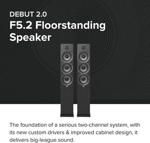 Elac debut 2 floor - elac,
