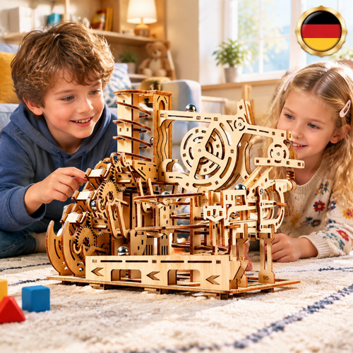Elektrische murmelbahn - elektrische,