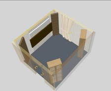 Tonstudio - Aufnahmekabine Sprecherkabine Lautsprechertestkabine Vertonungskabin