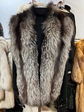 Silberfuchs Fuchs Pelz Umhang Pelzstola Kragen Fox Fur Collar Volpe Stole Stola 