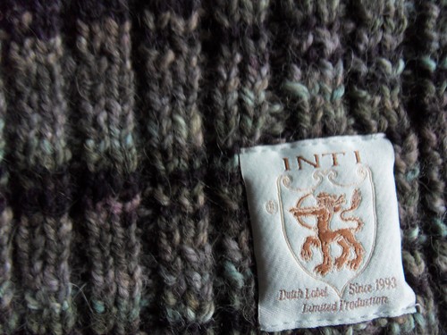 Inti strick schal stola - , neu!