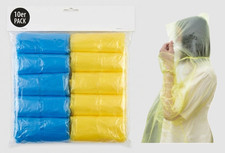 10x Regenponcho Regenumhang