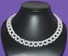 Damen Ketten, Kunst Perlen