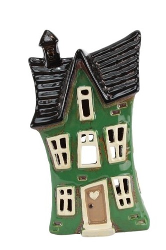 Grünes keramik lichthaus - grünes,