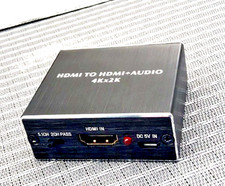 HDMI to HDMI +Audio Extractor Converter 4K /2K HDMI to HDMI +Optical SPDIF 3.5mm