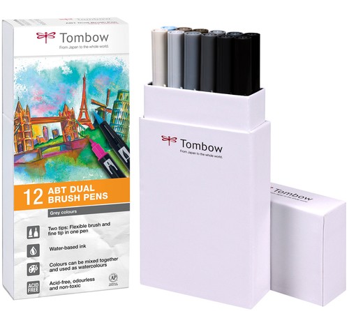 Tombow doppelfasermaler dual - tombow,
