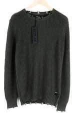 REPLAY Men 2XL Green Jumper