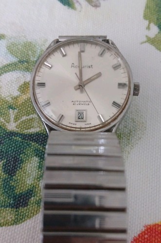 Vintage 70er accurist - 70er, silber