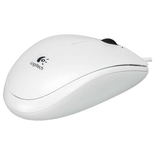Logitech b100 maus weiß - b100, |