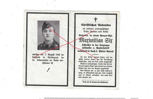 57559 sterbebild deutscher - nr.57559,