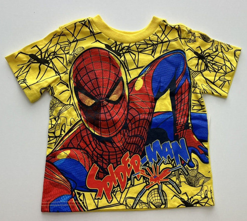 Spiderman shirt 86 gelb - spiderman, 80/86