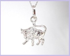 Stier Sternzeichen Silber 925