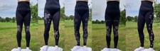Leggings Schwarz mit Glitzer