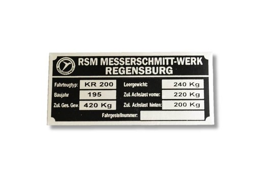 Messerschmitt 200 - messerschmitt, kr