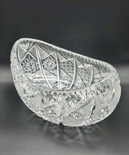 Kristallglas schale oval - kristallglas,