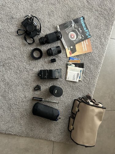 Konica gerät objektiv - konica,