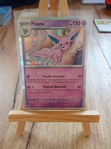 Pokemon holo karte psiana - karte,