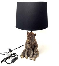 Tischlampe, Leuchte Bären H
