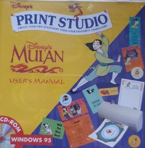 Disneys mulan print studio - disneys,