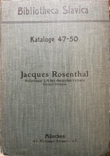 Jacques rosenthal bibliotheca - jacques,