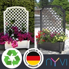 Pflanzkasten mit Rankgitter