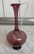 Glas Vase, hell violett