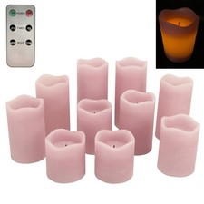 Led kerze 10er set - led-kerze,