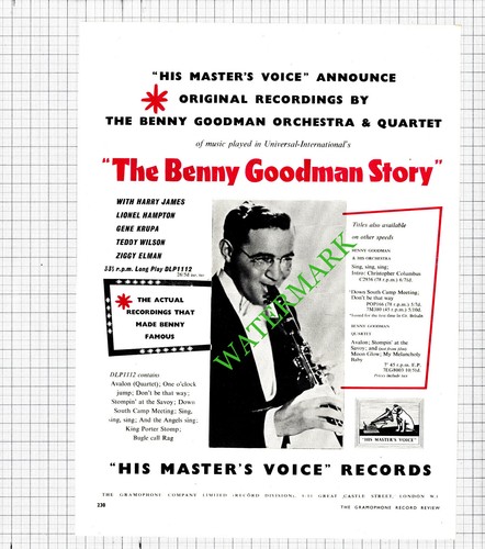 Benny goodman orchestra hmv - benny,